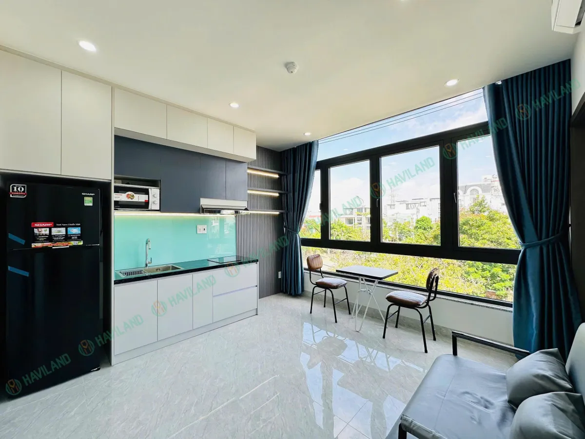 1 Bed, 1 Bath Furnished Condo in Ngu Hanh Son, Da Nang - photo 1 of 9