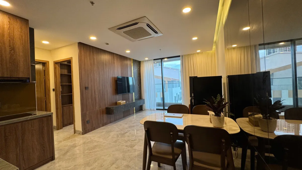 1 Bed, 1 Bath Furnished Condo in Ngu Hanh Son, Da Nang