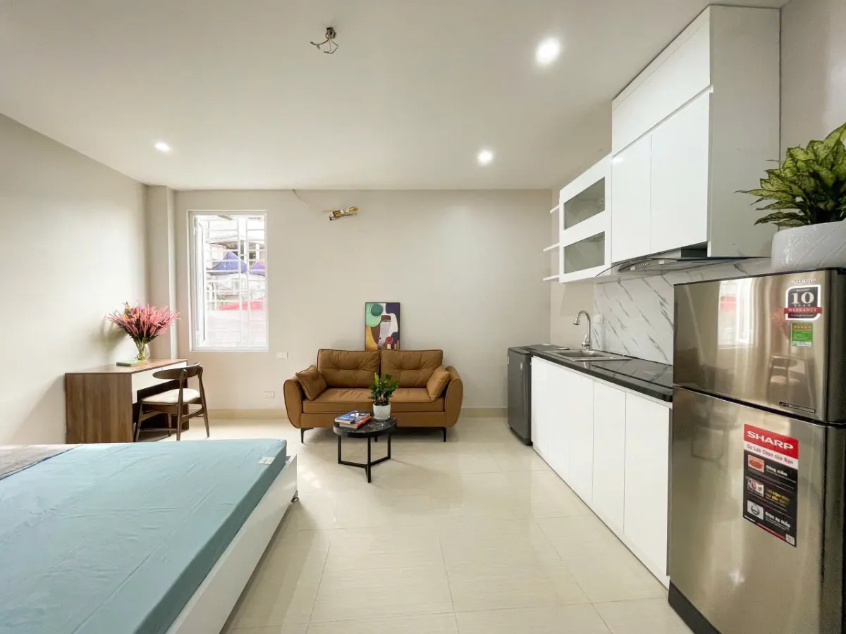 1 Bath Furnished Studio in Tay Ho, Hanoi - photo 1 of 4