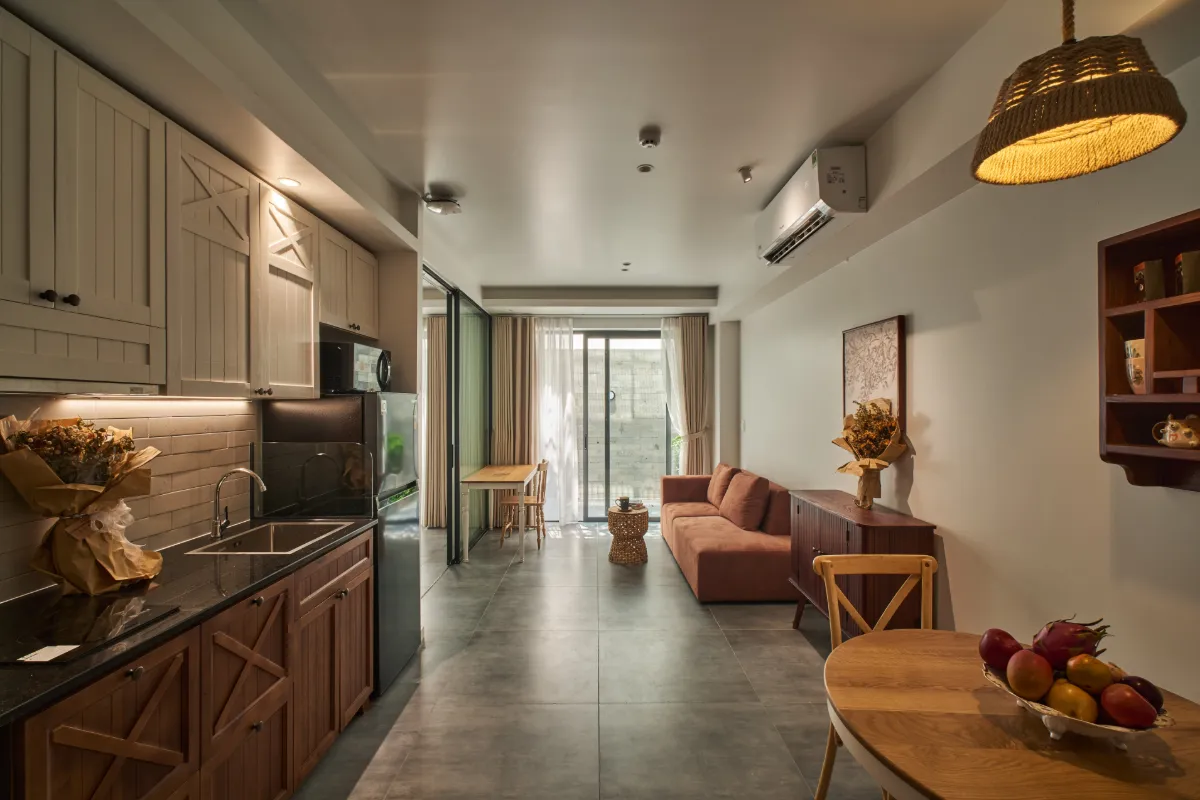 1 Bed, 1 Bath Unfurnished Condo in Phu Nhuan, Ho Chi Minh City