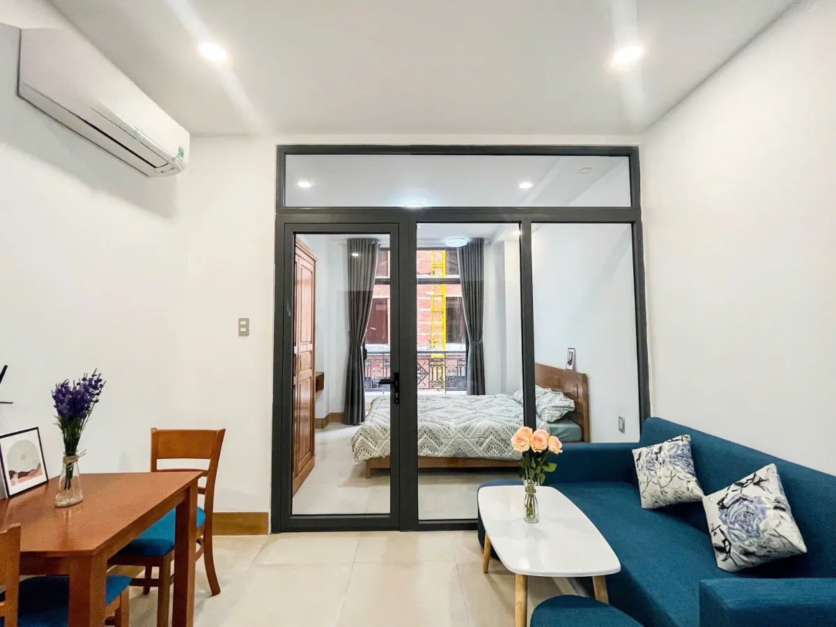 1 Bath Unfurnished Studio in Thao Dien, Ho Chi Minh City - photo 1 of 7