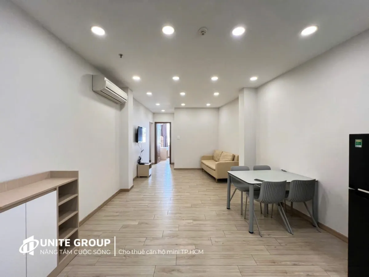 2 Bed, 2 Bath Unfurnished Condo in Binh Thanh, Ho Chi Minh City