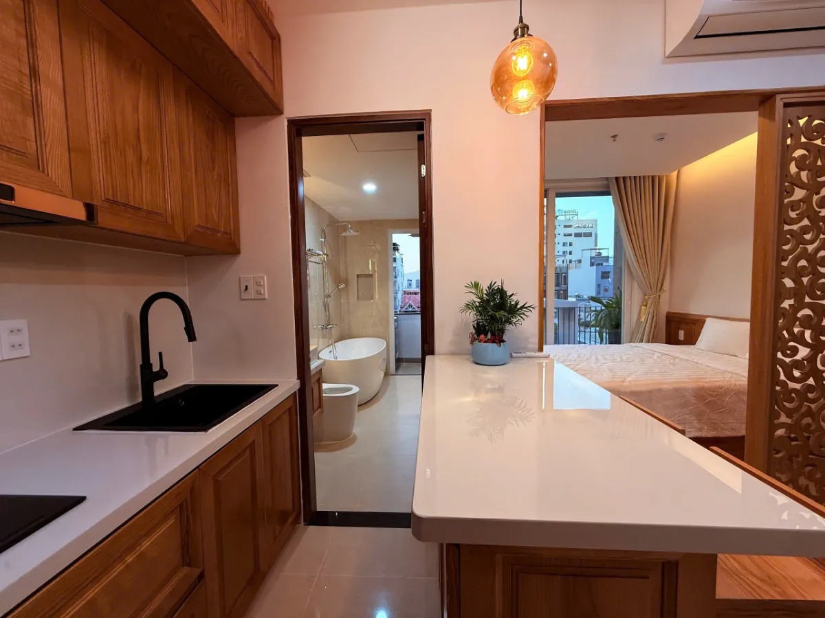 1 Bed, 1 Bath Furnished Condo in Son Tra, Da Nang