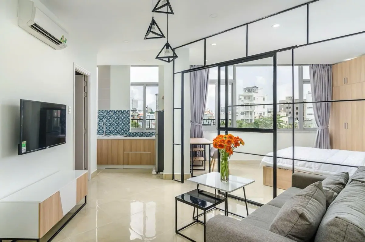 1 Bath Unfurnished Studio in Phu Nhuan, Ho Chi Minh City - photo 1 of 5